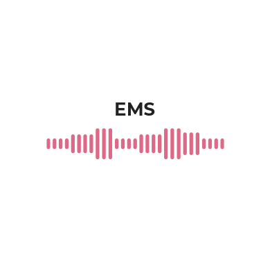 EMS stimulation of pelvic basal muscles